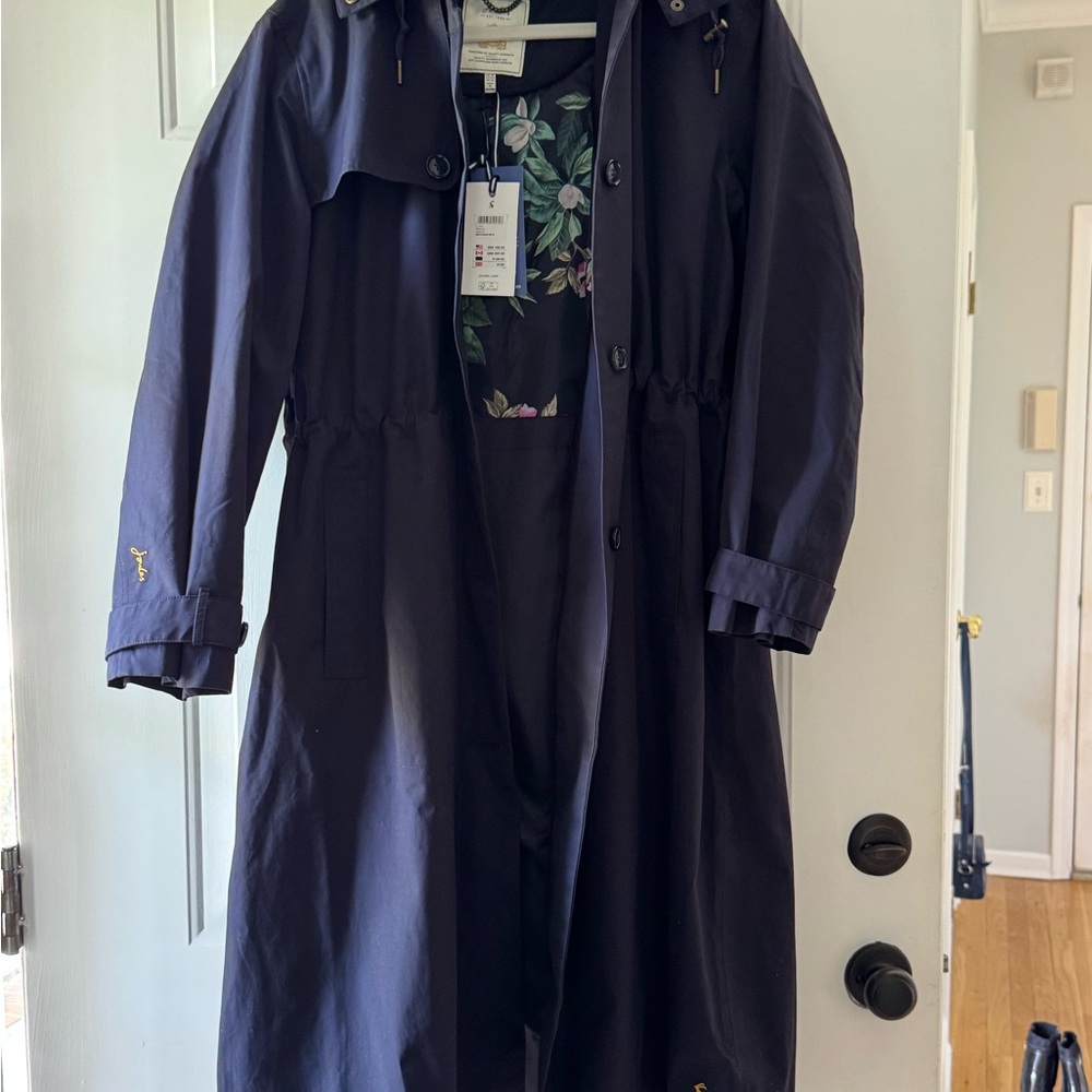 Joules Women’s Navy Blue Rain Jacket